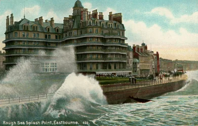 Mare agitato, Splash Point, Eastbourne, Sussex