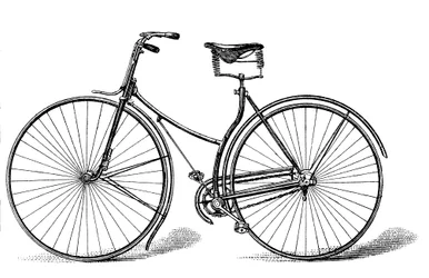 Bicicletta di sicurezza Rover, c1885
