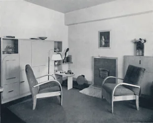 Rowley Gallery of Decorative Art Ltd - Sala da pranzo-soggiorno combinata chiusa, 1939