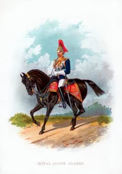 Guardia a cavallo reale, 1888