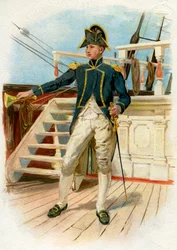 Capitano di vascello della Royal Navy, XVIII secolo c1890-c1893