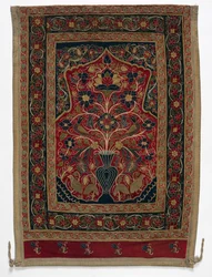 Tenda Reale Rotonda fatta per Muhammad Shah, pannello murale