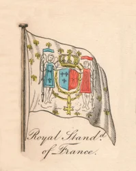 Stendardo reale di Francia, 1838