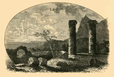 Rovine del Tempio di Cibele a Sardi, 1890