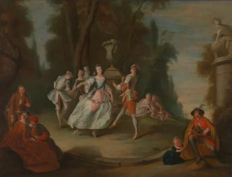 Danza rustica, XVIII-XIX secolo
