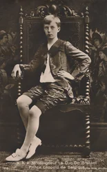 S. A. R. Monseigneur Le Duc De Brabant Principe Leopoldo del Belgio, c1910