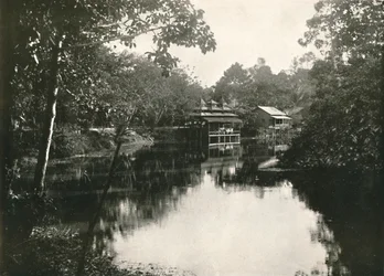 Lago Sacro a Ferro di Cavallo e Zayats, Wingaba, Rangoon