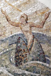 Saint-Maurice, Vallese, Svizzera, il 16/9/2015 - Abbazia di Saint-Maurice d