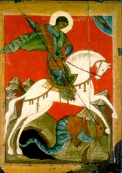 San Giorgio e il drago, fine XIV secolo