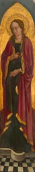 Santa Giustina di Padova da un altare agostiniano, 1450-75