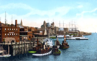 Porto di Saint John, Saint John, New Brunswick, Canada, c1900s
