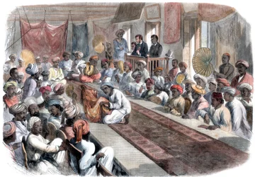 Vendita a Calcutta di preziosi regali governativi e gioielli di Lucknow
