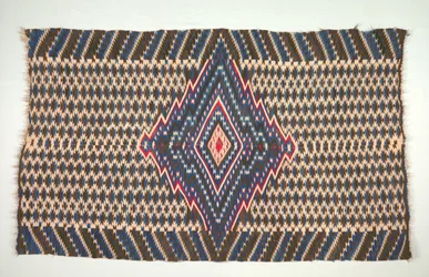 Coperta stile Saltillo Sarape, c. 1860-1875