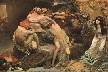Sansone, c1887, c1902