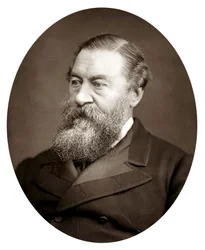 Samuel White Baker, esploratore inglese e attivista contro la schiavitù, c1880