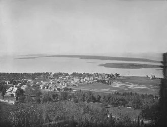 Sandy Hook, da Highland Light, New Jersey, c1897