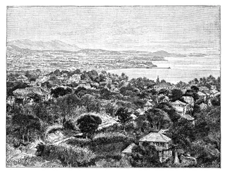 Isola di Santa Cruz, c1890