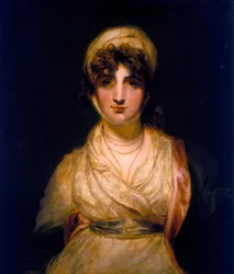 Sarah Siddons come Mrs Haller ne Lo Straniero di August von Kotzebue