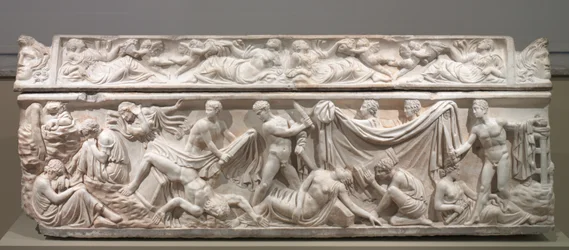 Sarcofago, c. 100-125 d.C.