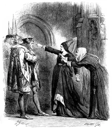 Scena da Riccardo III di Shakespeare