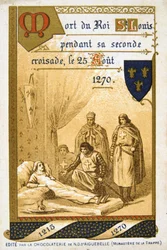 Scena della vita di Bertrand du Guesclin, XIX secolo