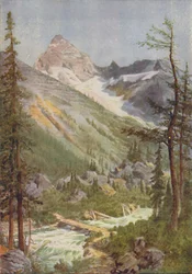 Scena nelle Montagne Rocciose, 1924
