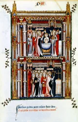 Scene della vita di San Dionigi, patrono della Francia, III secolo XIV secolo