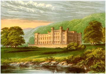 Palazzo di Scone, Perthshire, Scozia, casa del Conte di Mansfield