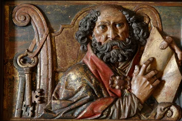 Scultura nella cattedrale di Maiorca: San Pietro, Palma, Spagna