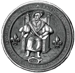 Sigillo del Re della Basoche, XVI secolo 1870