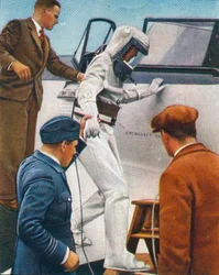 Tuta da volo sigillata, 1938