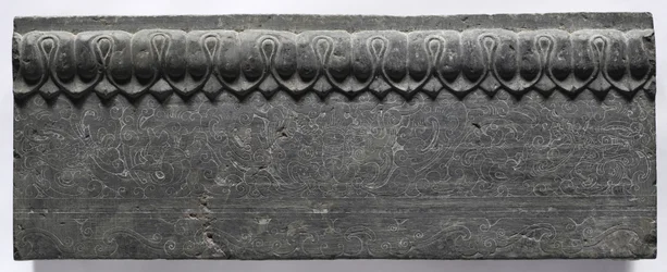 Sezione di una piattaforma per bare: Pannello orizzontale, 550-577