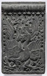 Sezione di una piattaforma di bara: Fenice, 550-577