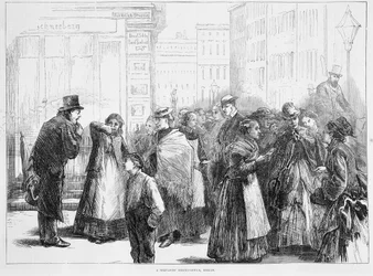 Ufficio di assunzione dei domestici, Berlino, Germania