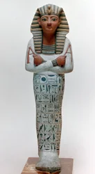 Figura shabti di Ramesse IV, egiziano, XX dinastia