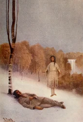 Cantava una strana, dolce canzone, 1914