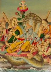 Shri Sheshanarayana, Vishnu Narayana su Shesha