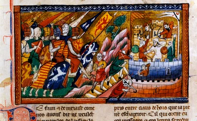 Assedio di Antiochia, c1097, XIV secolo