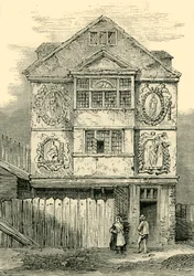 Loggia di Sir Paul Pindar, 1791, c1872