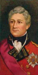 Sir Thomas Picton 1758-1815, soldato britannico, 1812. 1912