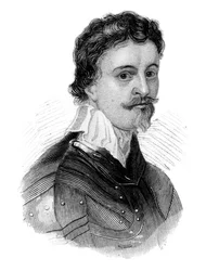 Sir Thomas Wentworth, 1° Conte di Strafford, statista inglese del XVII secolo, c1850