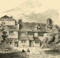 Casa di Sir Walter Raleigh, c. 1872