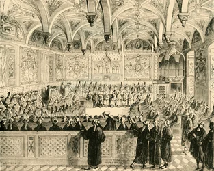 Seduta del Parlamento di Parigi, 1890