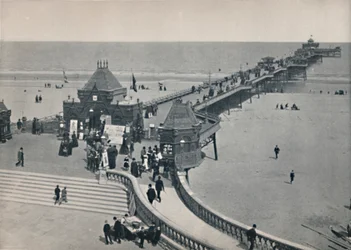 Skegness - Il molo, 1895