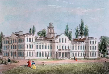 Ospedale del vaiolo, Highgate, Londra, c1871