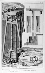 Fonderia di ferro, 1751-1777