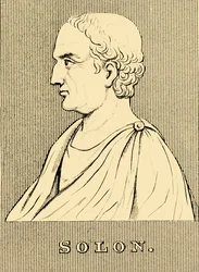 Solone, c630-c560 a.C., 1830