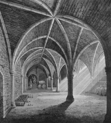 Vista sud-ovest di Gerrards Hall, Londra, c1834 1906