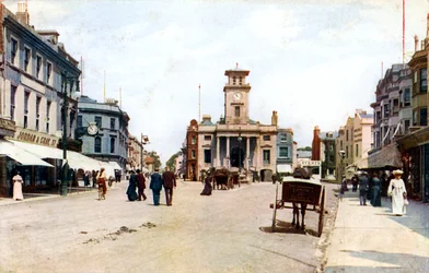 South Street, Worthing, West Sussex, c1900-1920