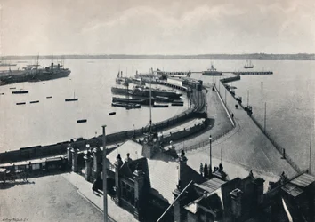Southampton - Il molo, 1895